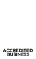 BBB Accredited business badge icon